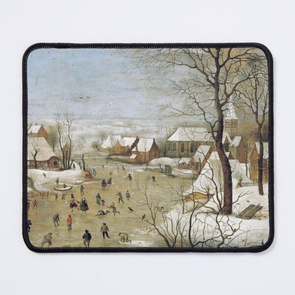 Item preview, Winter landscape with a bird trap, Pieter Bruegel the Elder designed and sold by Art Outlaws.