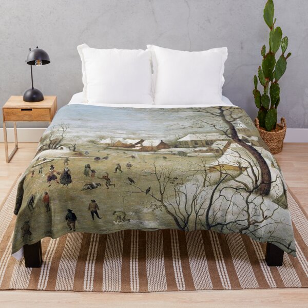 Item preview, Winter landscape with a bird trap, Pieter Bruegel the Elder designed and sold by Art Outlaws.