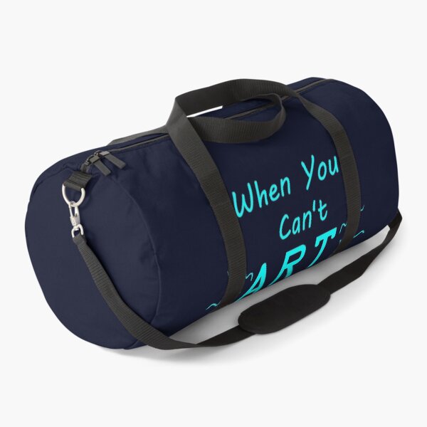 Item preview, When You Can't Art!! (neon blue) designed and sold by -Solarly-.