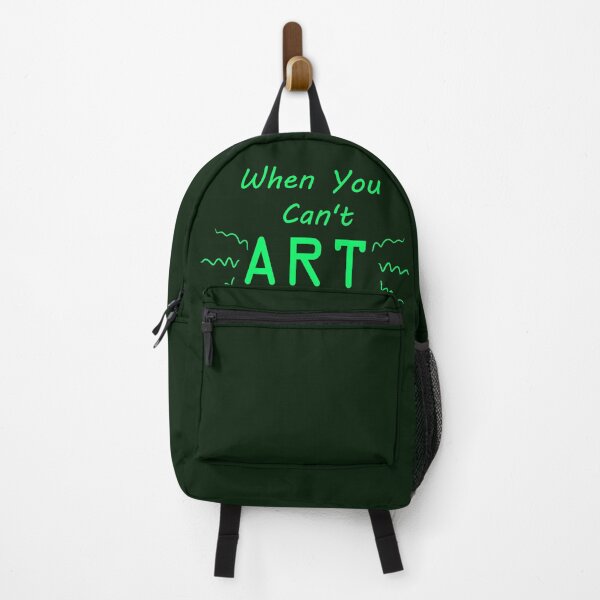 Item preview, When You Can't Art!! (neon green) designed and sold by -Solarly-.