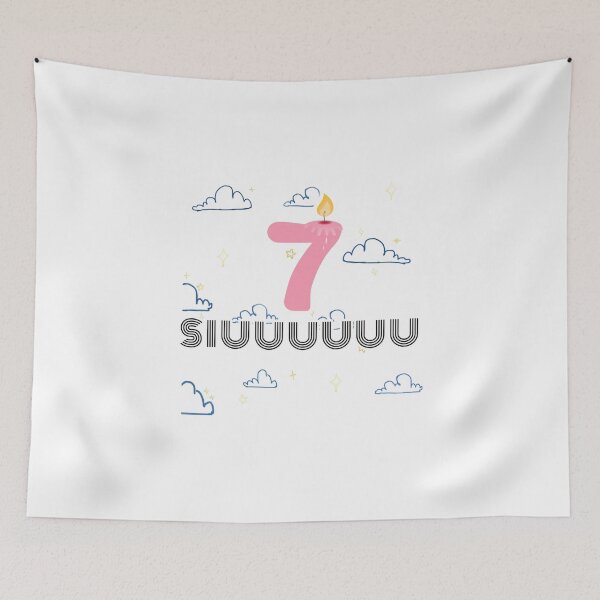 Item preview, Siuuu 7 Cristiano ronaldo  designed and sold by sizamix.