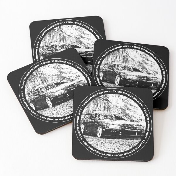 Item preview, TOYOTA SUPRA MK4 Black 'N White 4 (Black Version) designed and sold by Cero81.
