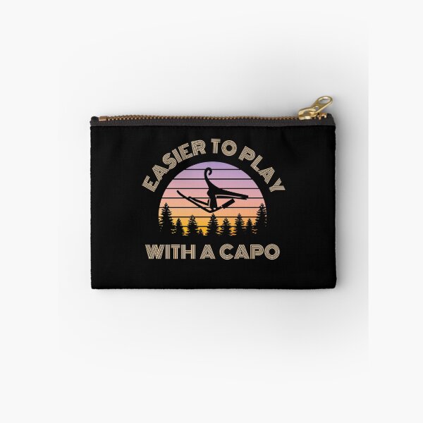Item preview, Easier to Play with a Capo Vintage Sunset designed and sold by nightsworthy.