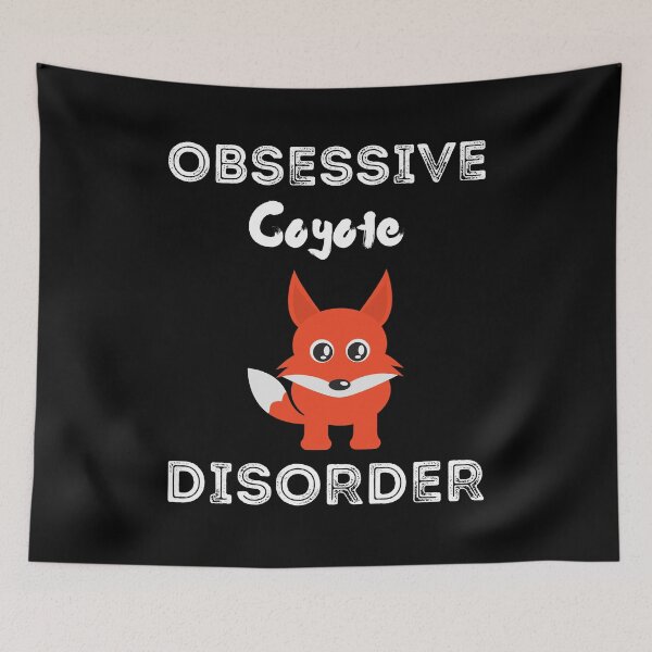 Item preview, Obsessive Coyote  Disorder Shirt  designed and sold by zoonix.