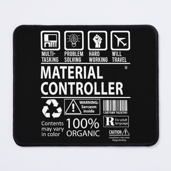 Item preview, Material Controller T Shirt - MultiTasking Certified Job Gift Item Tee designed and sold by andahanson.