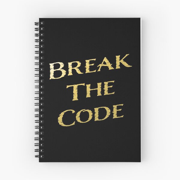 Item preview, Break The Code - Gold Design designed and sold by lordyswiss.