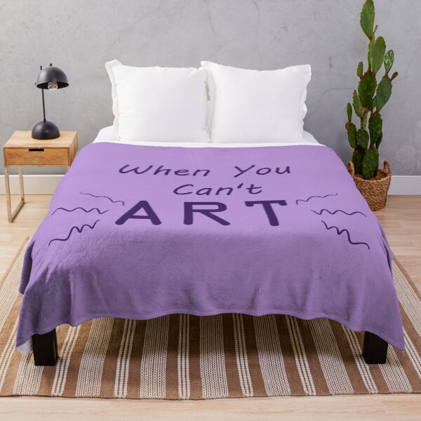 Item preview, When You Can't Art!! (plum) designed and sold by -Solarly-.