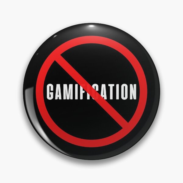Item preview, No Gamification designed and sold by trendingatees.