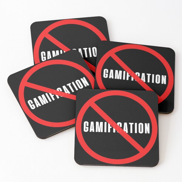 Item preview, No Gamification designed and sold by trendingatees.