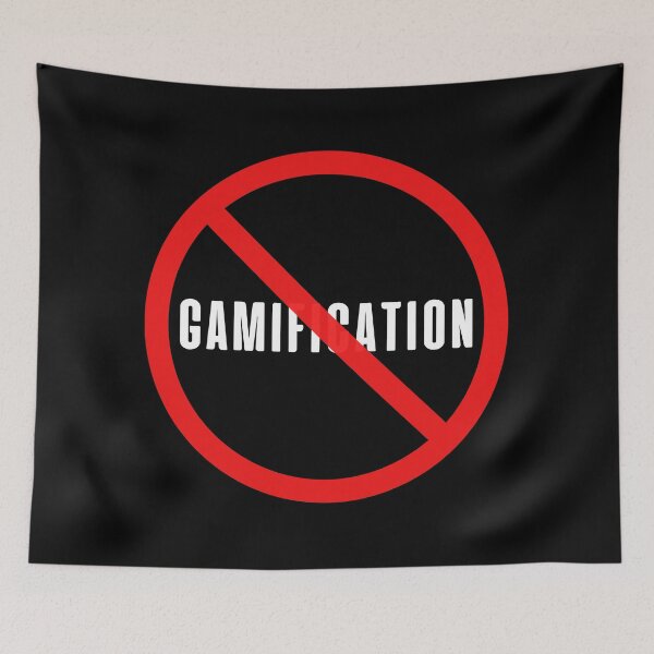 Item preview, No Gamification designed and sold by trendingatees.