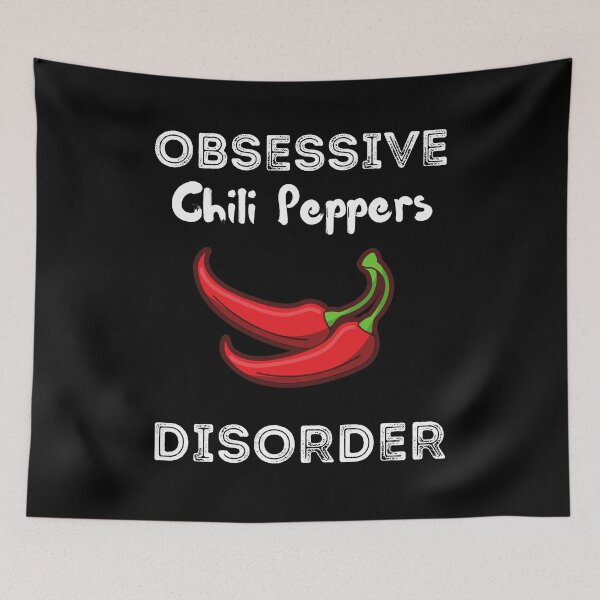 Item preview, Obsessive  Chili Peppers  Disorder Shirt  designed and sold by zoonix.