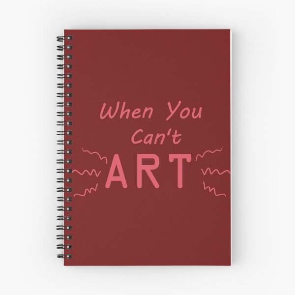 Item preview, When You Can't Art!! (red) designed and sold by -Solarly-.
