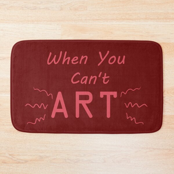 Item preview, When You Can't Art!! (red) designed and sold by -Solarly-.