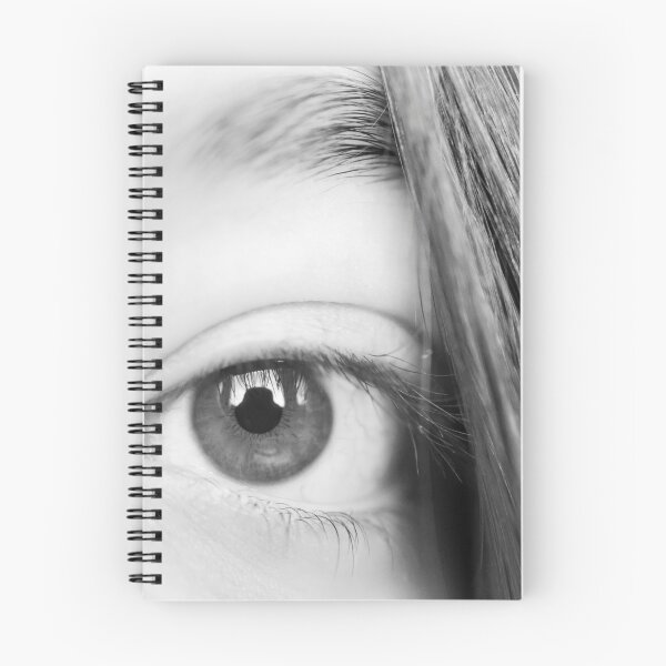 Item preview, Black and White Eye Closeup designed and sold by Tamara Al Bahri.