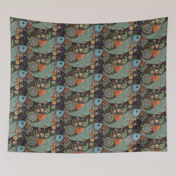 Item preview, Fish Mosaic - For love of Fish designed and sold by simpleones.