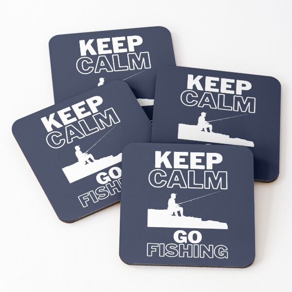 Item preview, Keep calm and go fishing white designed and sold by AmonRa16.