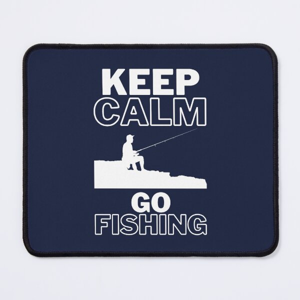 Item preview, Keep calm and go fishing white designed and sold by AmonRa16.