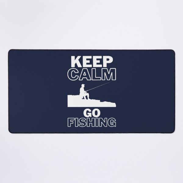 Item preview, Keep calm and go fishing white designed and sold by AmonRa16.