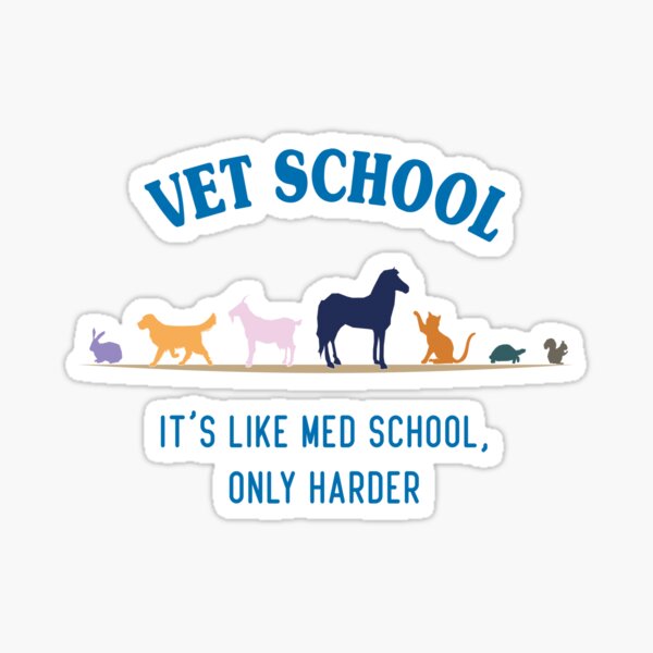 Vet Med Needs More Kindness Stickers – Snout School