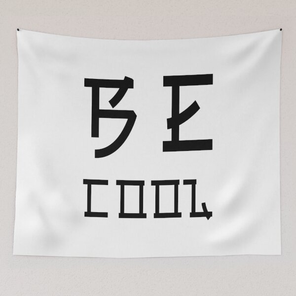 Item preview, Be Cool Japan Letter  kanji  designed and sold by AEGMEDIA.