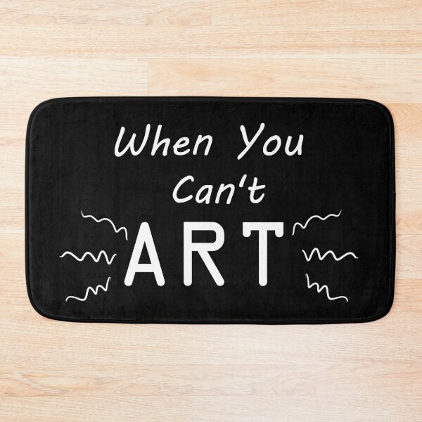 Item preview, When You Can't Art!! (white) designed and sold by -Solarly-.