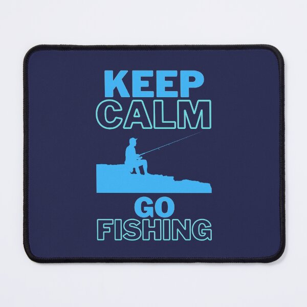 Item preview, Keep calm and go fishing blue designed and sold by AmonRa16.