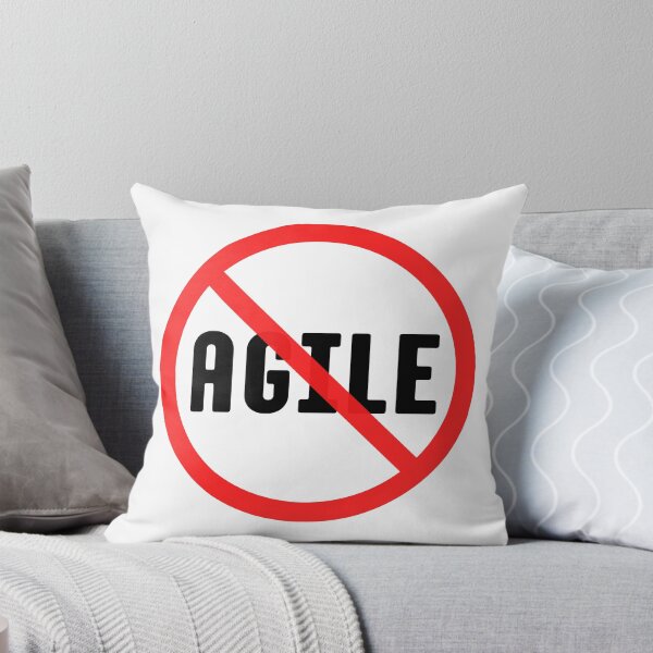 Item preview, No Agile  designed and sold by trendingatees.