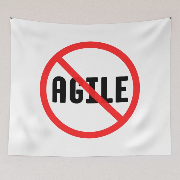 Item preview, No Agile  designed and sold by trendingatees.