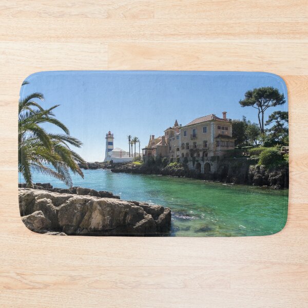 Item preview, Emerald Inlet - Casa de Santa María y Faro de Santa Marta Cascais Portugal designed and sold by Georgia Mizuleva.