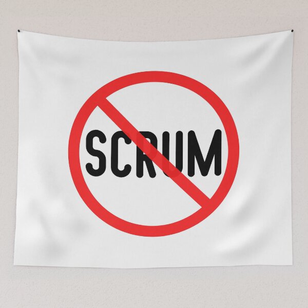 Item preview, No Scrum  designed and sold by trendingatees.