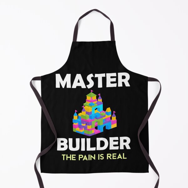 Item preview, Cute Master Builder Pain Is Real Funny Kids Blocks Builder Bricklayer Engineer  designed and sold by Wadia Hamda.