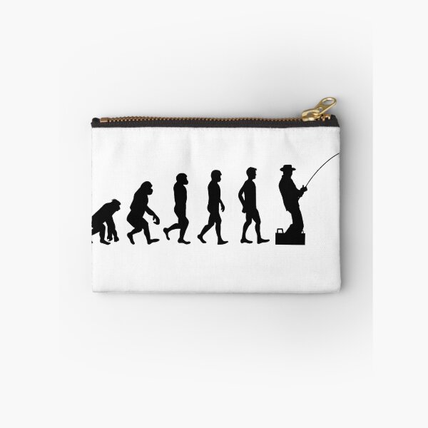 Item preview, Funny Evolution of Man and Boat Fishing design designed and sold by HROC.
