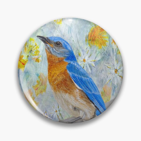 Item preview, Springtime Eastern Bluebird designed and sold by Angeles M. Pomata.