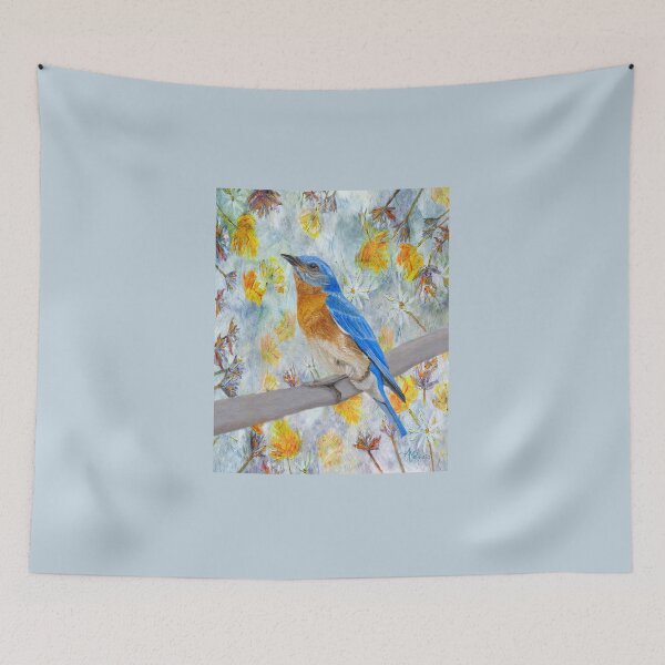 Item preview, Springtime Eastern Bluebird designed and sold by Angeles M. Pomata.