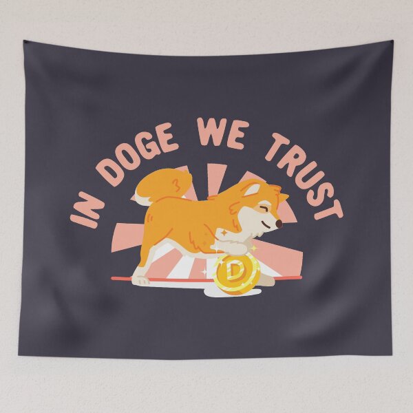 Item preview, In doge we trust designed and sold by Morcawork.