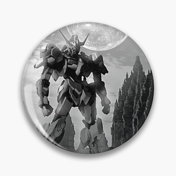 Item preview, Barbatos Black and White designed and sold by sabartgunpla.
