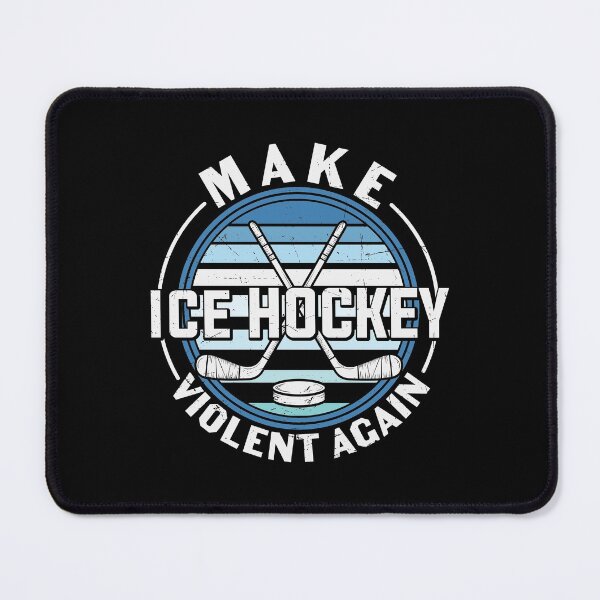 Item preview, Make Ice Hockey Violent Again | Funny Winter Sports Quote designed and sold by thecooltable.