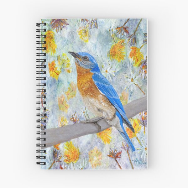 Item preview, Springtime Eastern Bluebird designed and sold by Angeles M. Pomata.