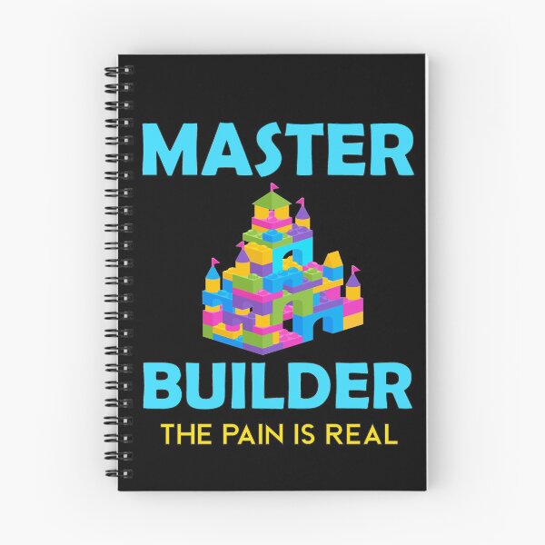 Item preview, Cute Master Builder Pain Is Real Funny Kids Blocks Builder Bricklayer Engineer designed and sold by Wadia Hamda.
