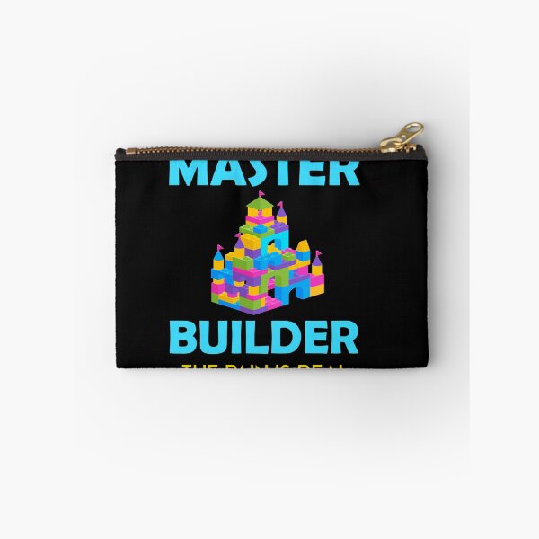 Item preview, Cute Master Builder Pain Is Real Funny Kids Blocks Builder Bricklayer Engineer designed and sold by Wadia Hamda.