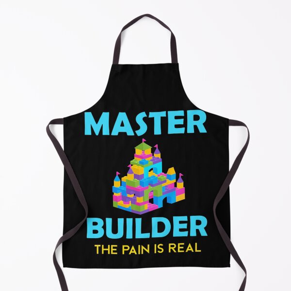 Item preview, Cute Master Builder Pain Is Real Funny Kids Blocks Builder Bricklayer Engineer designed and sold by Wadia Hamda.