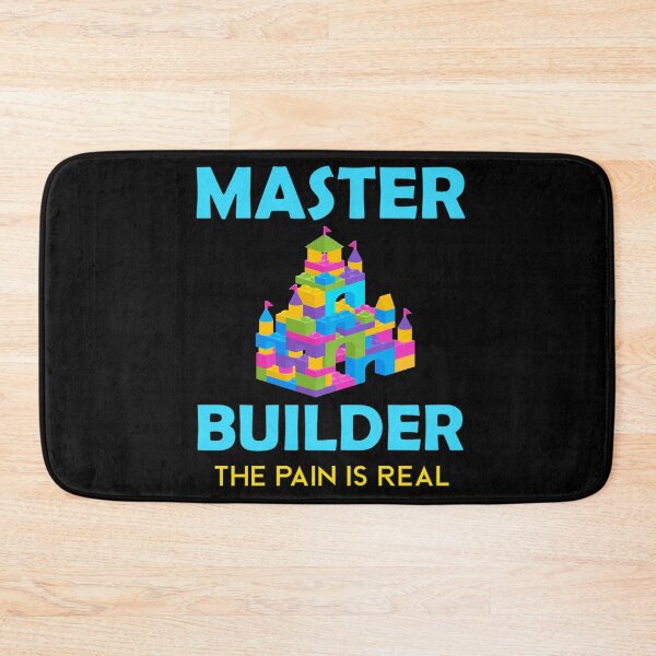 Item preview, Cute Master Builder Pain Is Real Funny Kids Blocks Builder Bricklayer Engineer designed and sold by Wadia Hamda.