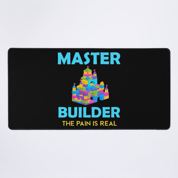 Item preview, Cute Master Builder Pain Is Real Funny Kids Blocks Builder Bricklayer Engineer designed and sold by Wadia Hamda.