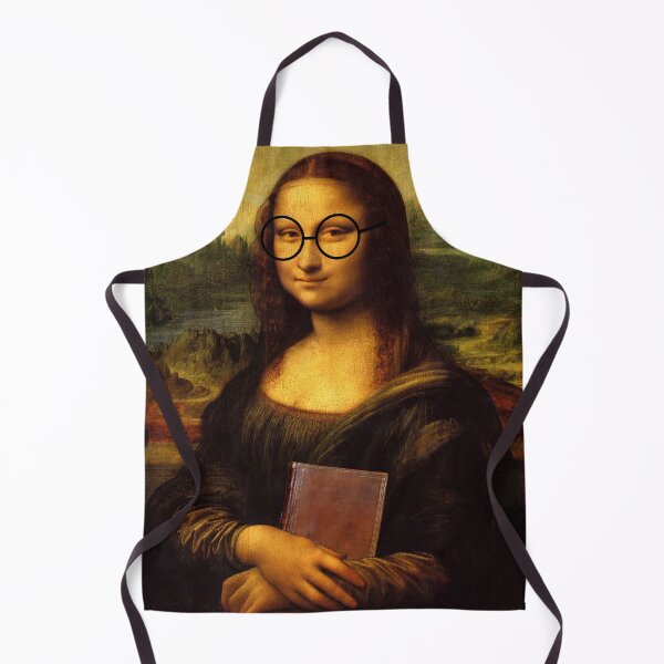 Item preview, Mona Lisa with Book designed and sold by cerenalkan.
