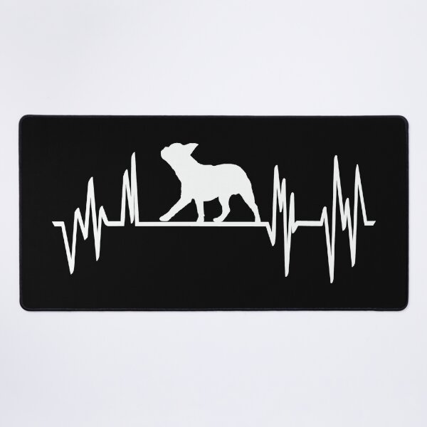 Item preview, French bulldog - Heartbeats designed and sold by FashionHeritage.