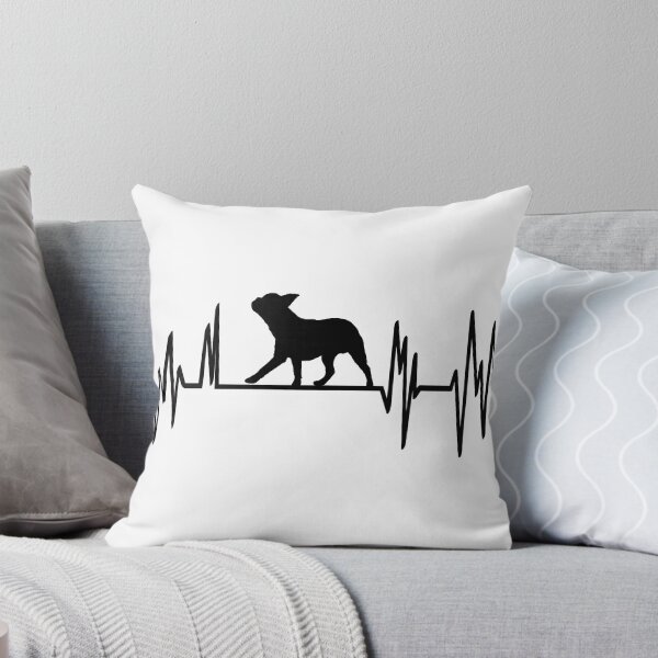 Item preview, French bulldog - Heartbeats designed and sold by FashionHeritage.