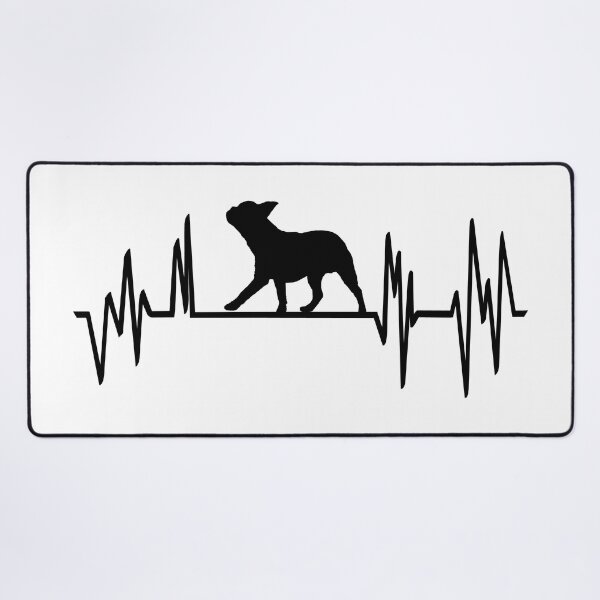 Item preview, French bulldog - Heartbeats designed and sold by FashionHeritage.