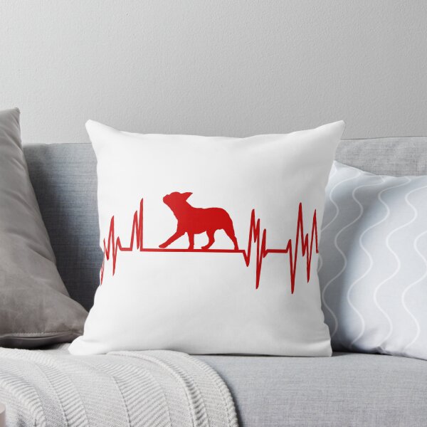 Item preview, French bulldog - Heartbeats designed and sold by FashionHeritage.