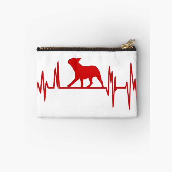 Item preview, French bulldog - Heartbeats designed and sold by FashionHeritage.