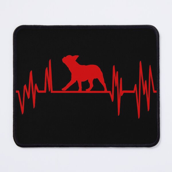 Item preview, French bulldog - Heartbeats designed and sold by FashionHeritage.